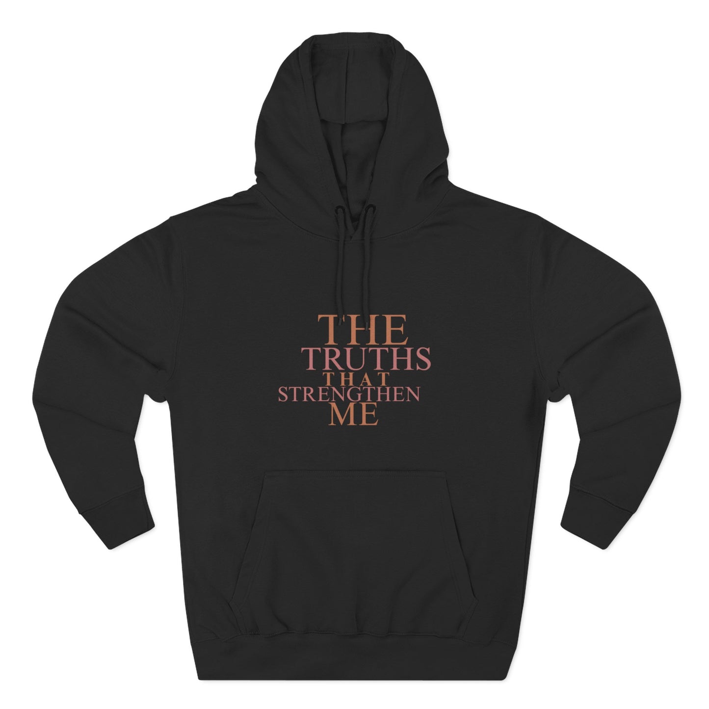The Truth Three-Panel Fleece Hoodie