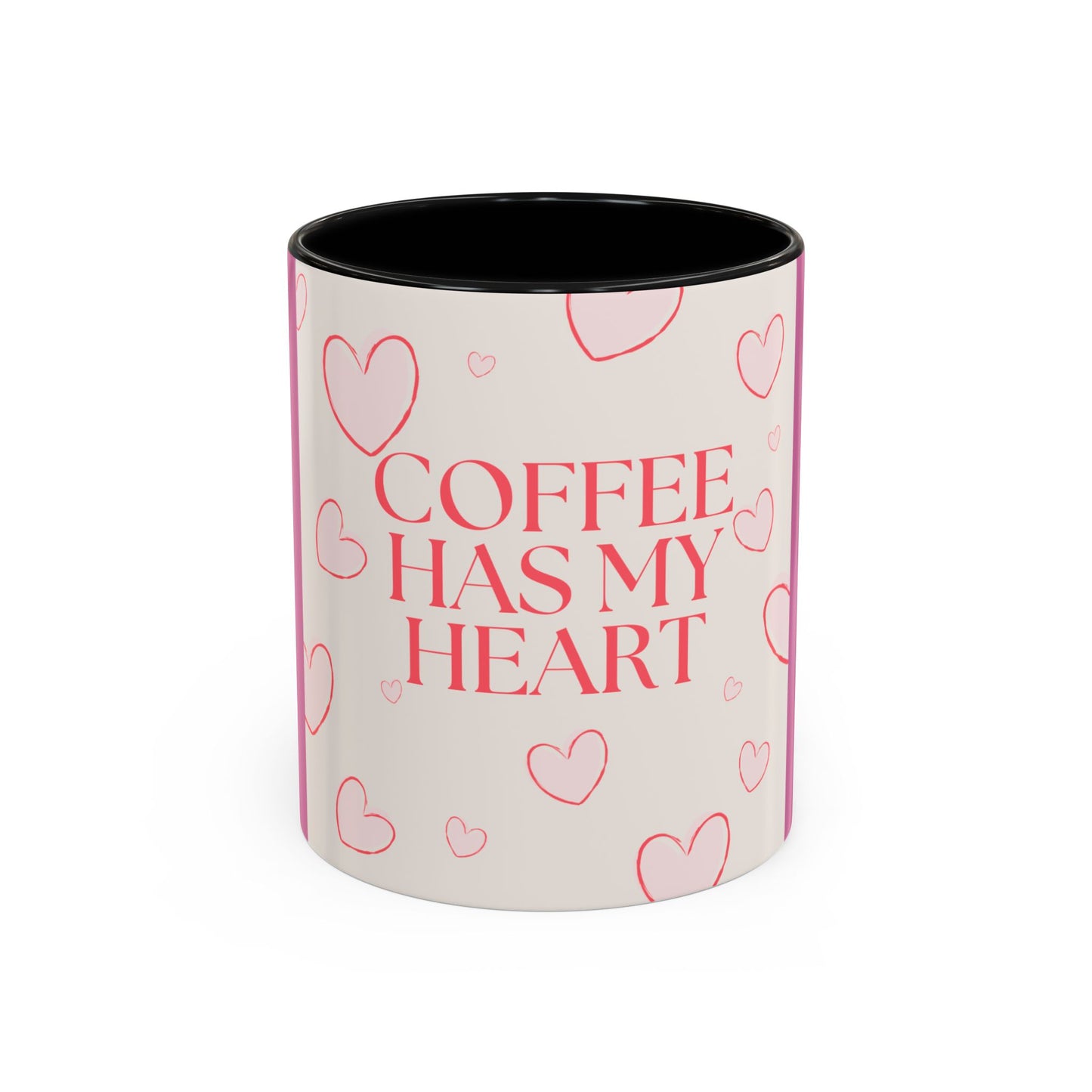 Coffee Mug Lady's Coffee Has My Heart 11oz