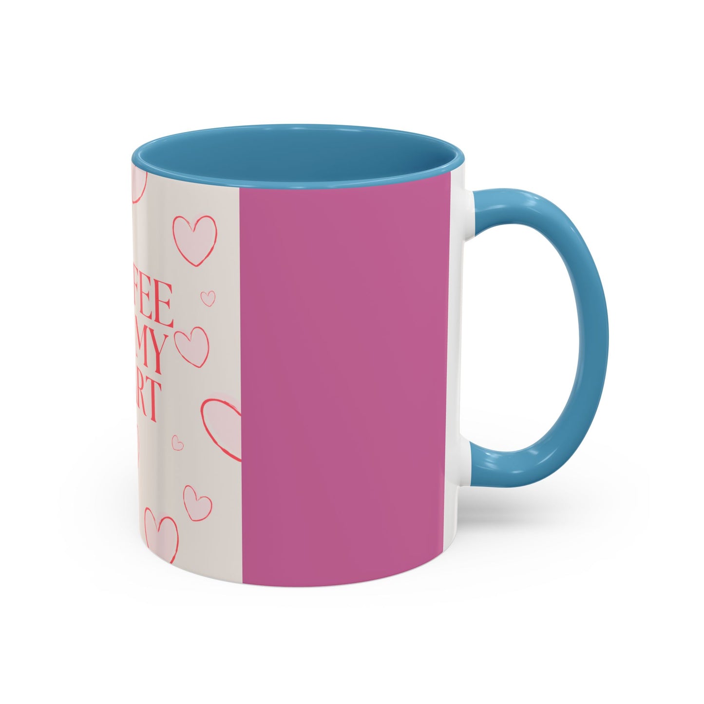 Coffee Mug Lady's Coffee Has My Heart 11oz