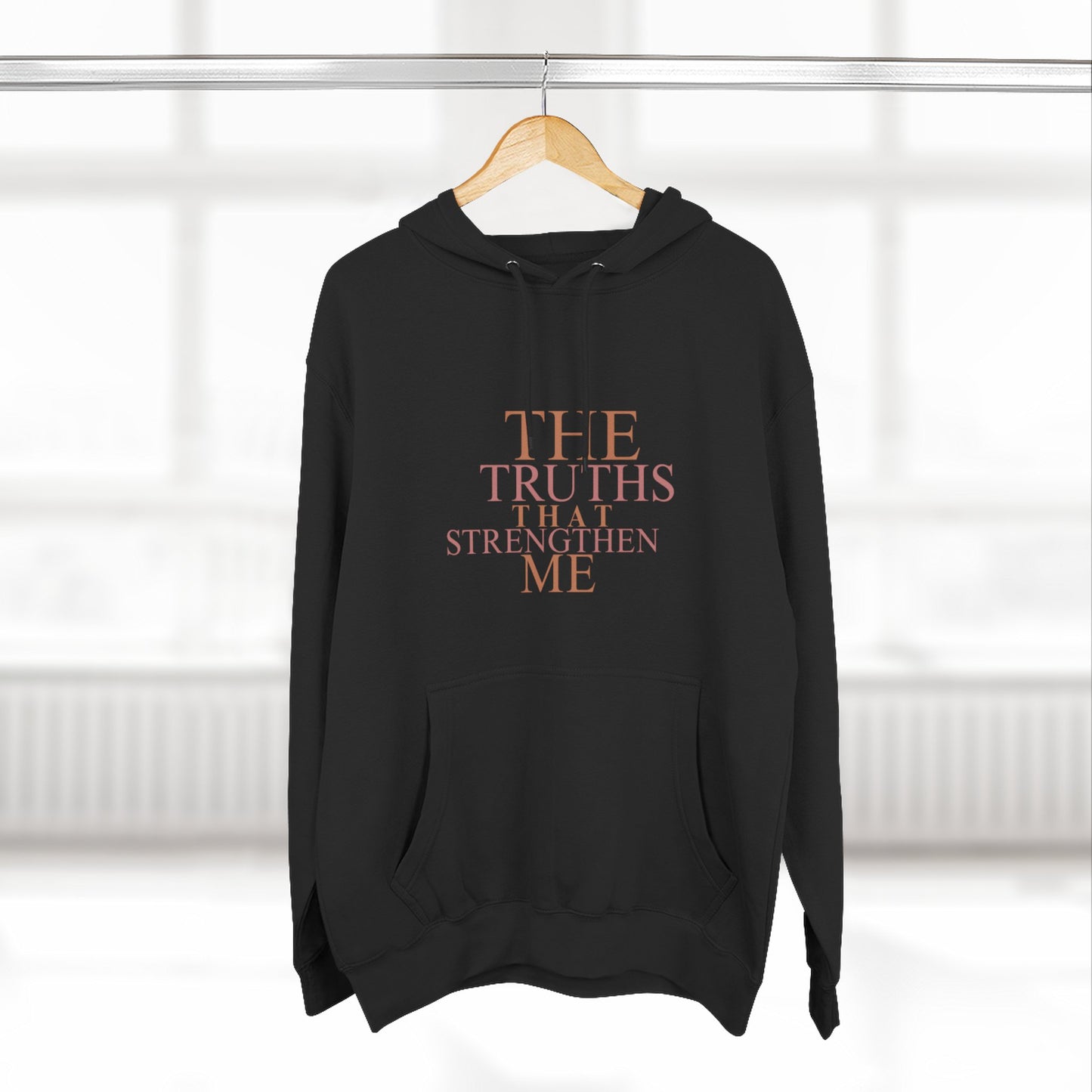 The Truth Three-Panel Fleece Hoodie