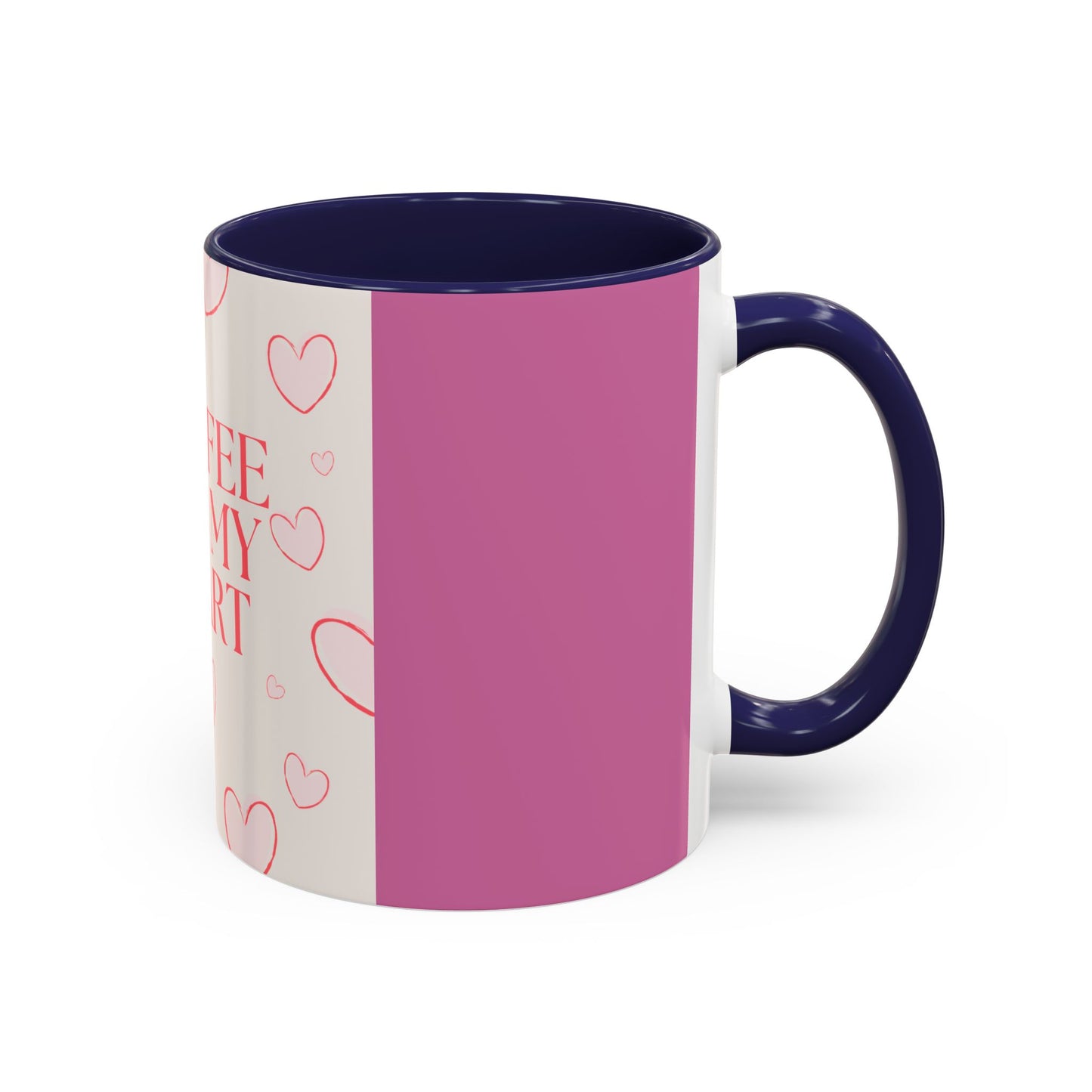 Coffee Mug Lady's Coffee Has My Heart 11oz