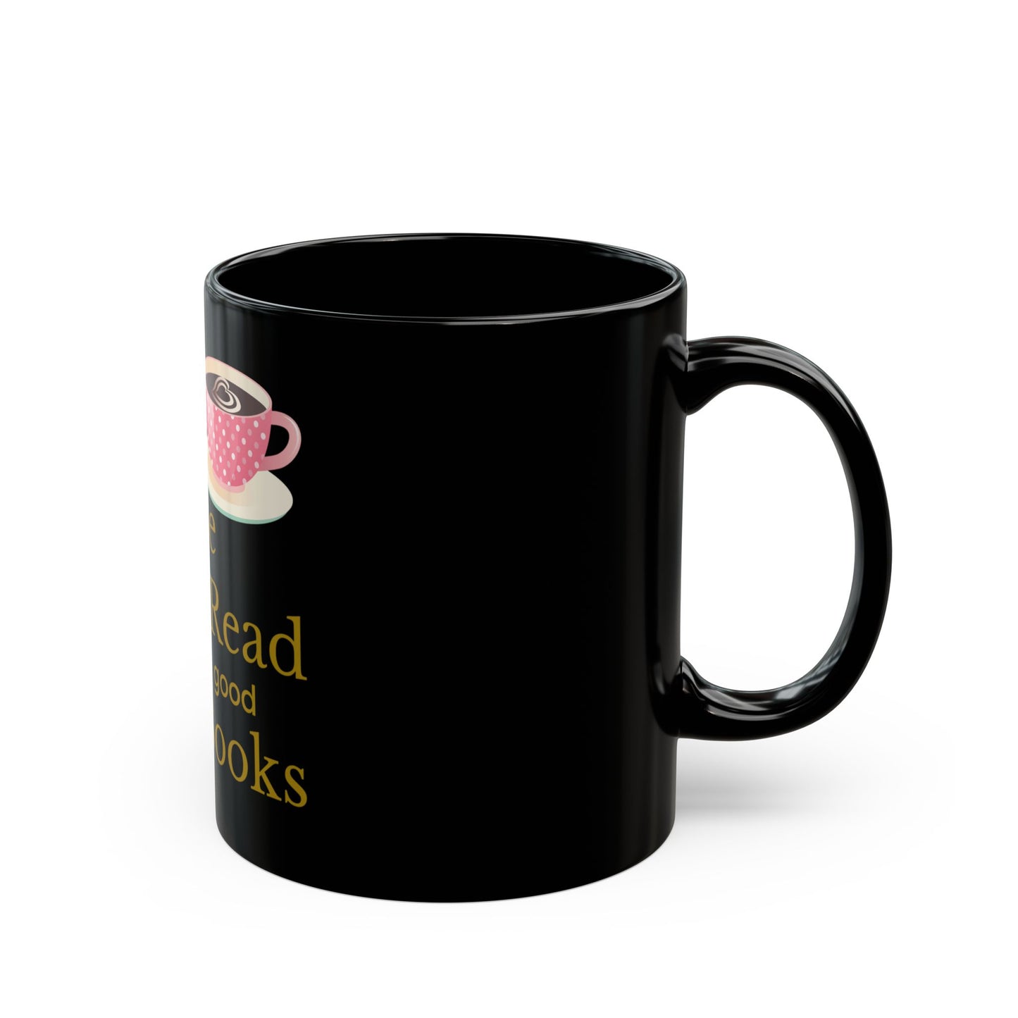 Read Good Books Black Mug (11oz, 15oz)
