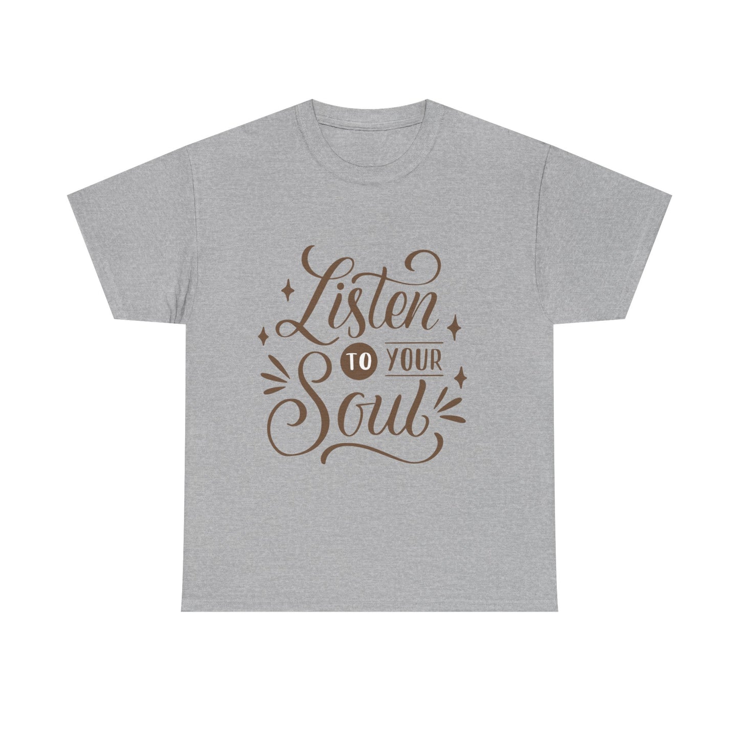 Listen To Your Soul Unisex Heavy Cotton Tee