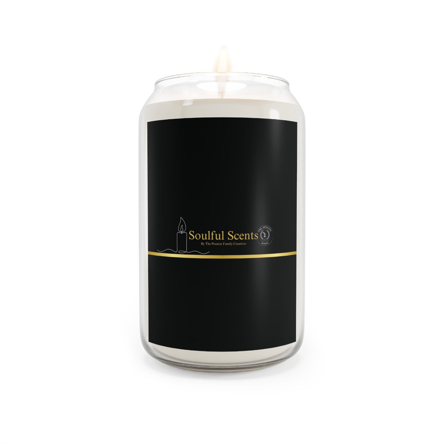 Soulful Scents Premium Scented Candle - 13.75oz - Perfect Gift for Home Decor and Relaxation