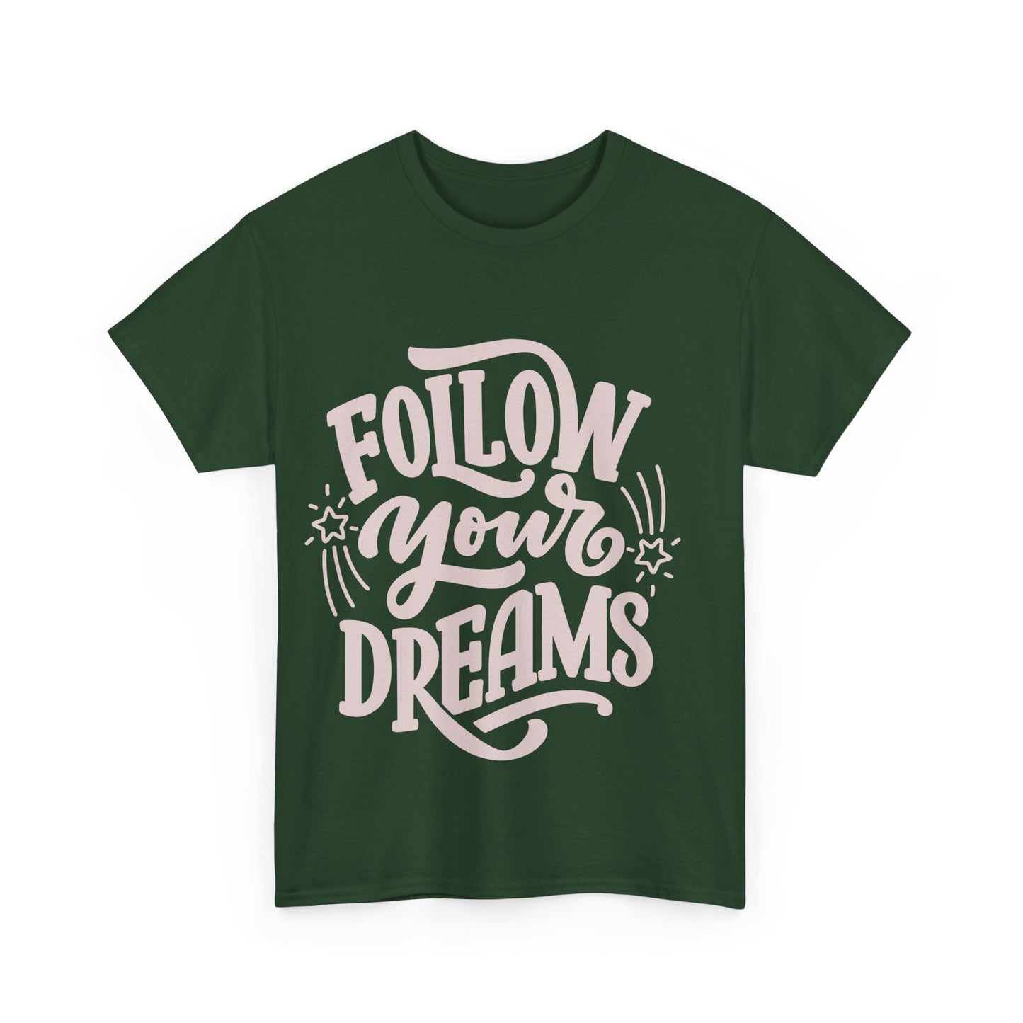 Dreamer Tee - Follow Your Dreams Unisex Heavy Cotton Tee