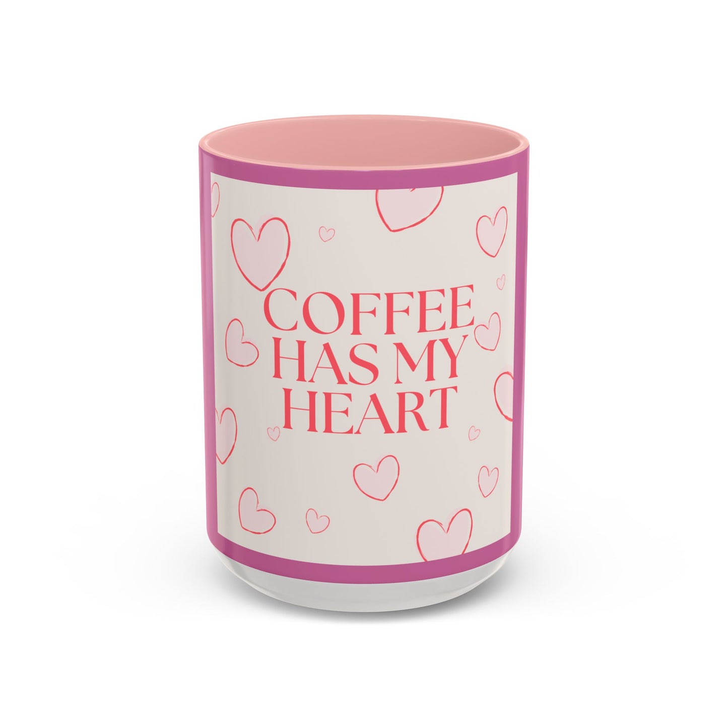 Coffee Mug Lady's Coffee Has My Heart 11oz