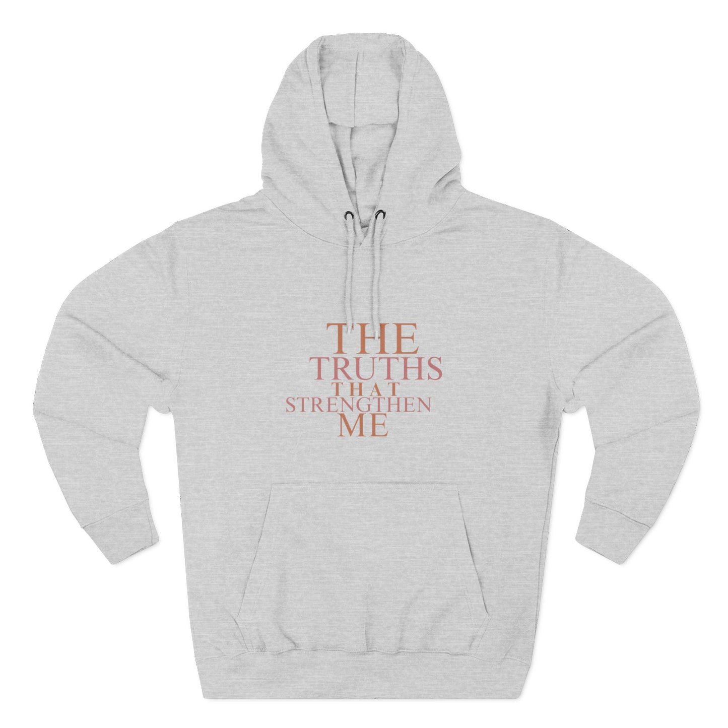 The Truth Three-Panel Fleece Hoodie