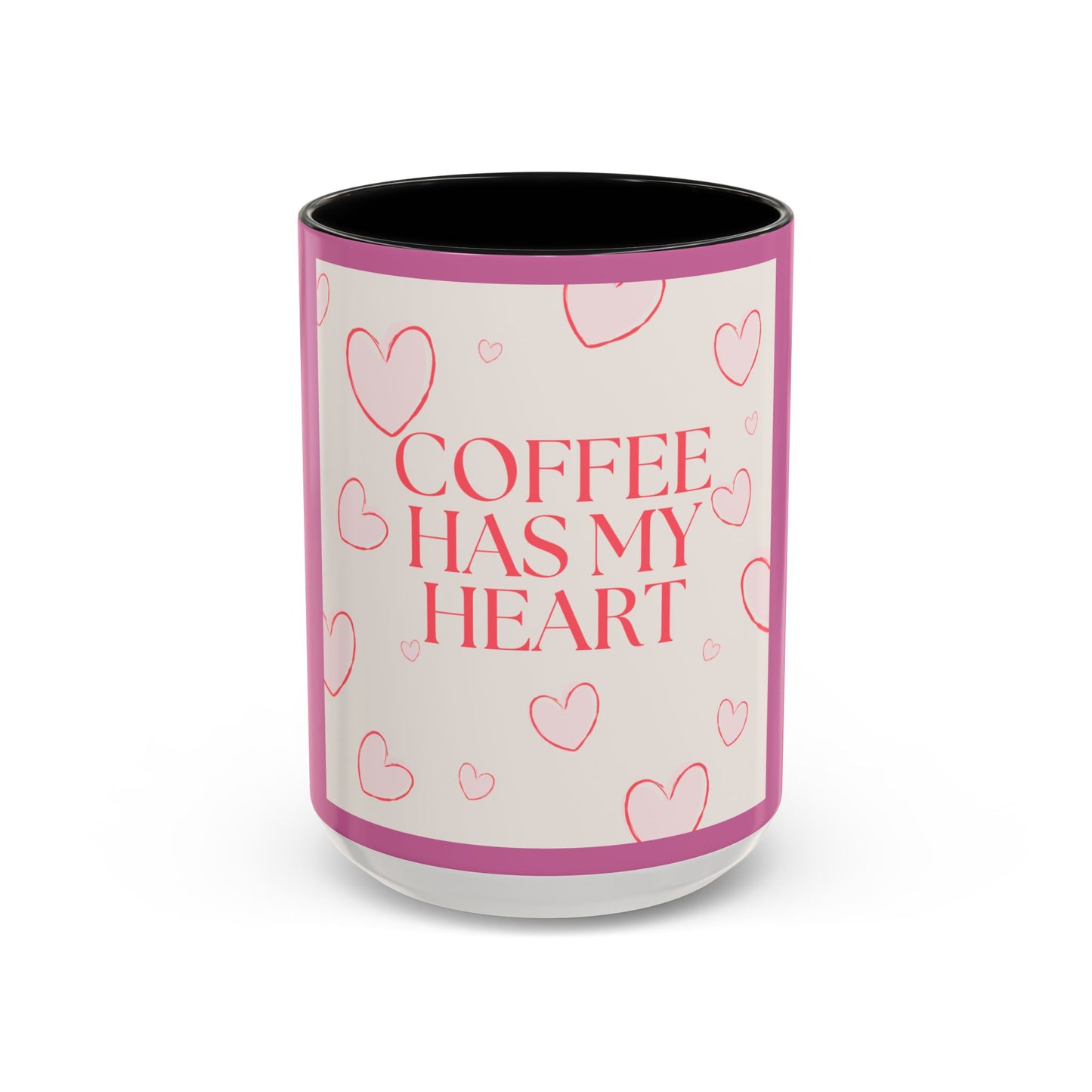 Coffee Mug Lady's Coffee Has My Heart 11oz