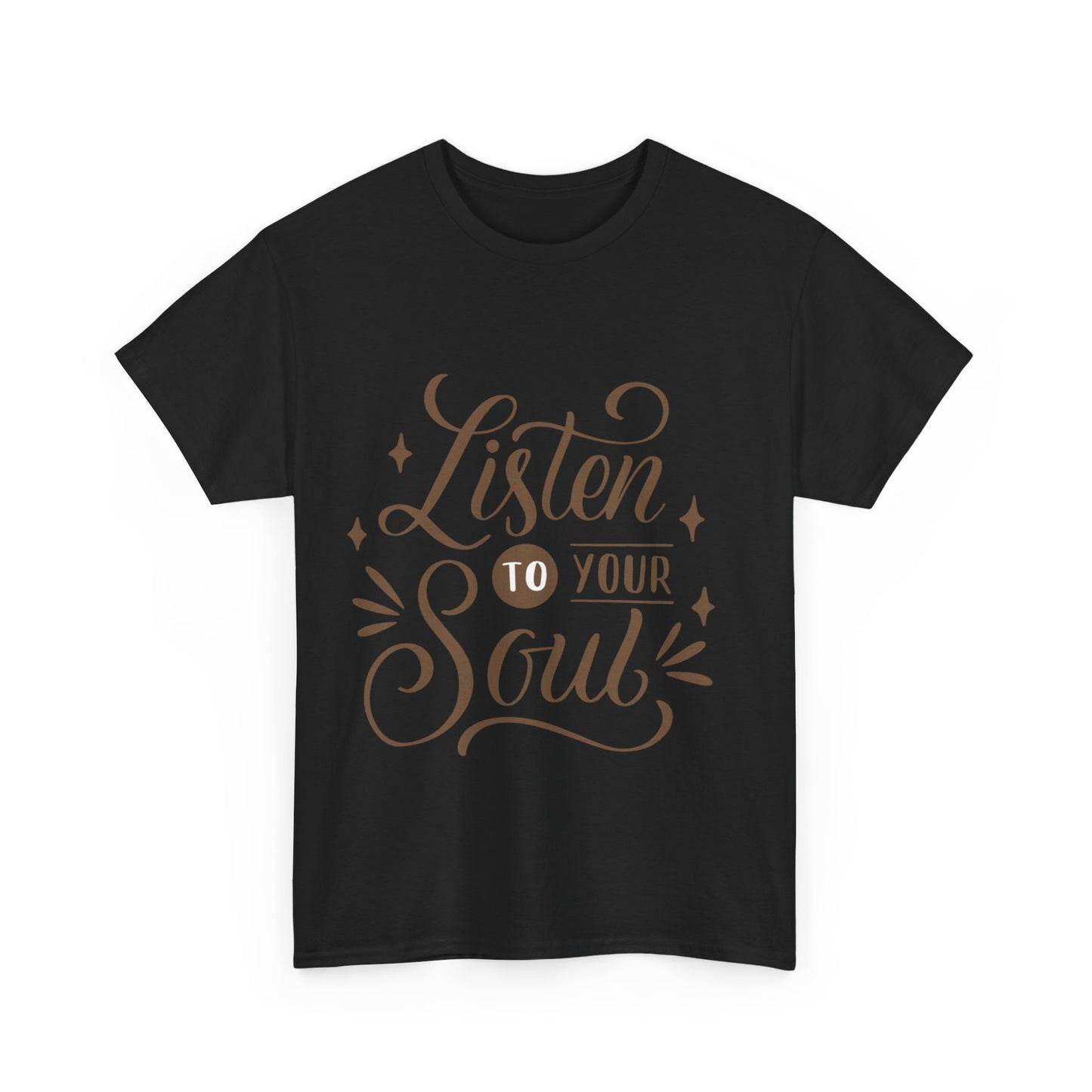 Listen To Your Soul Unisex Heavy Cotton Tee