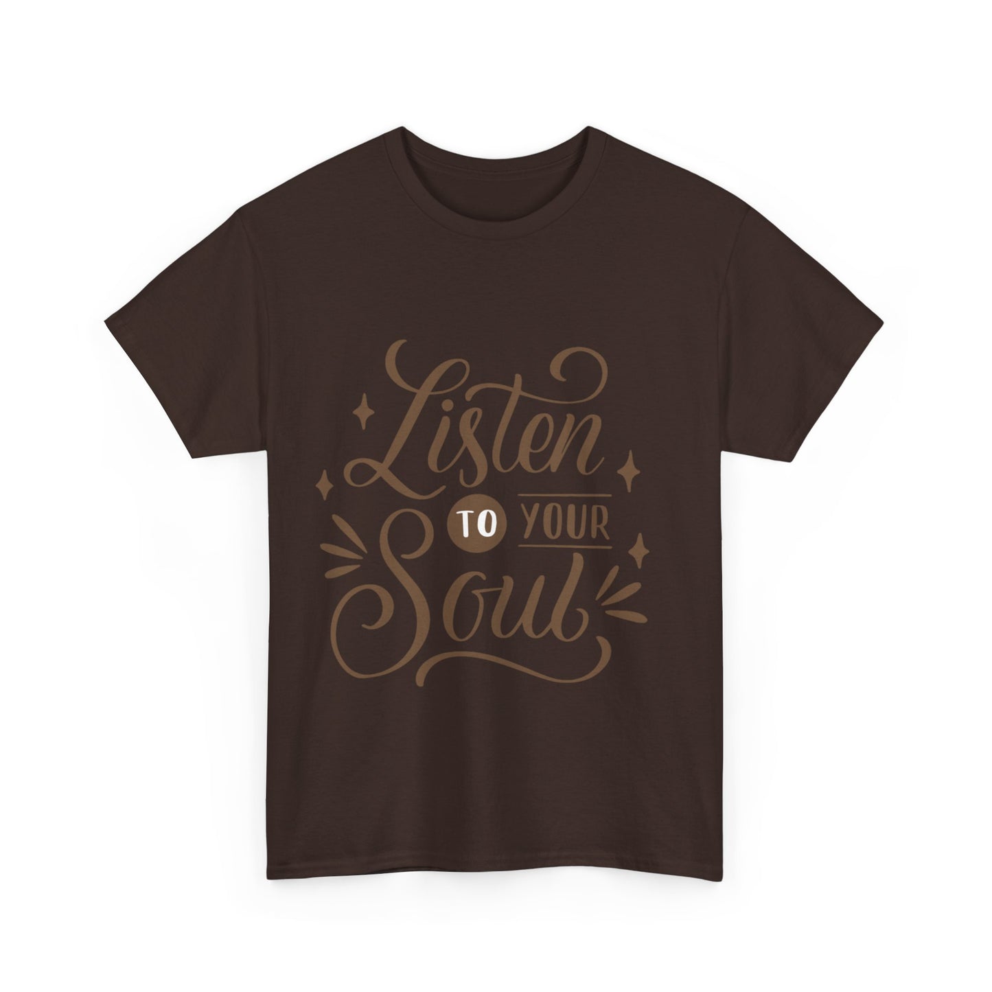 Listen To Your Soul Unisex Heavy Cotton Tee