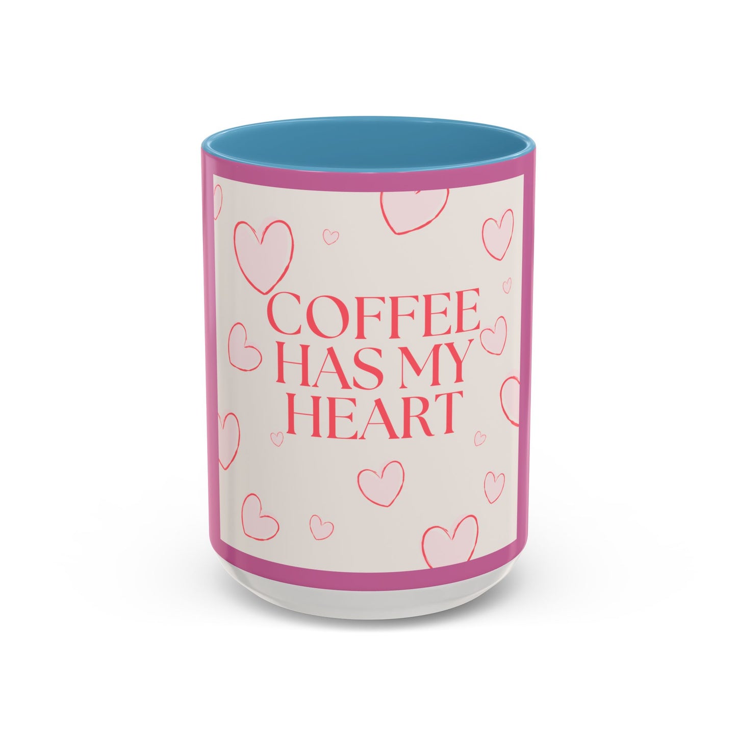 Coffee Mug Lady's Coffee Has My Heart 11oz