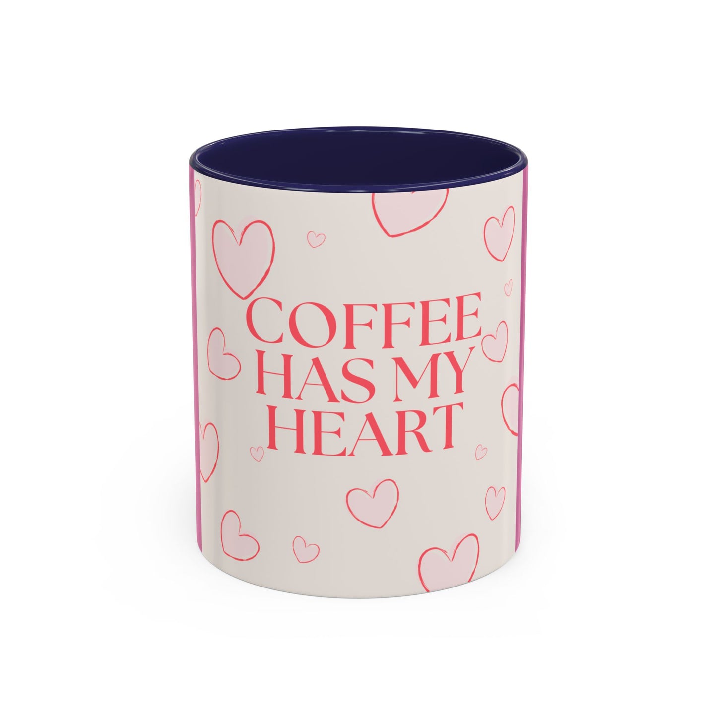 Coffee Mug Lady's Coffee Has My Heart 11oz