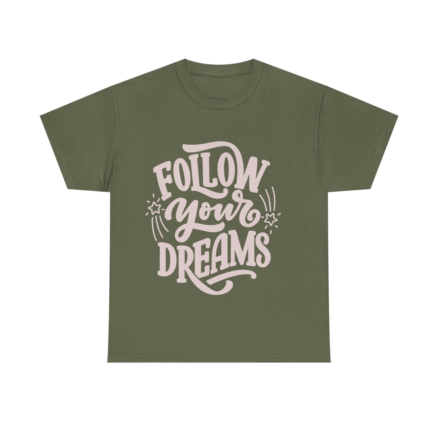 Dreamer Tee - Follow Your Dreams Unisex Heavy Cotton Tee