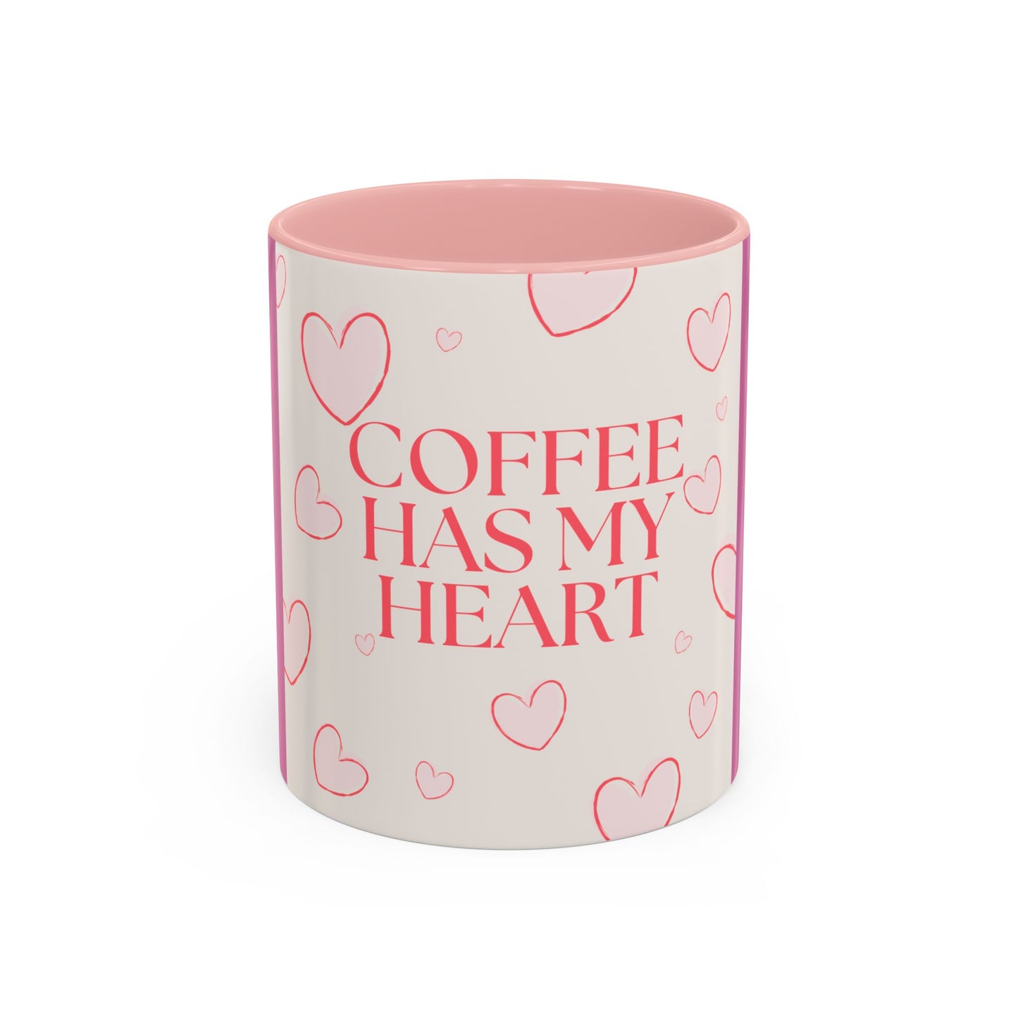 Coffee Mug Lady's Coffee Has My Heart 11oz
