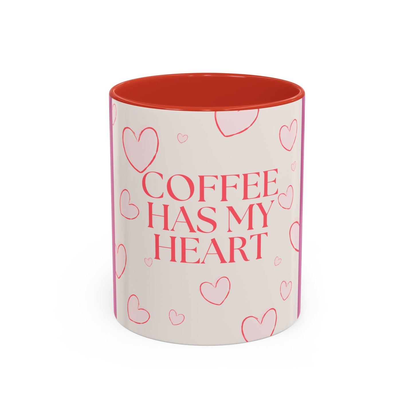 Coffee Mug Lady's Coffee Has My Heart 11oz