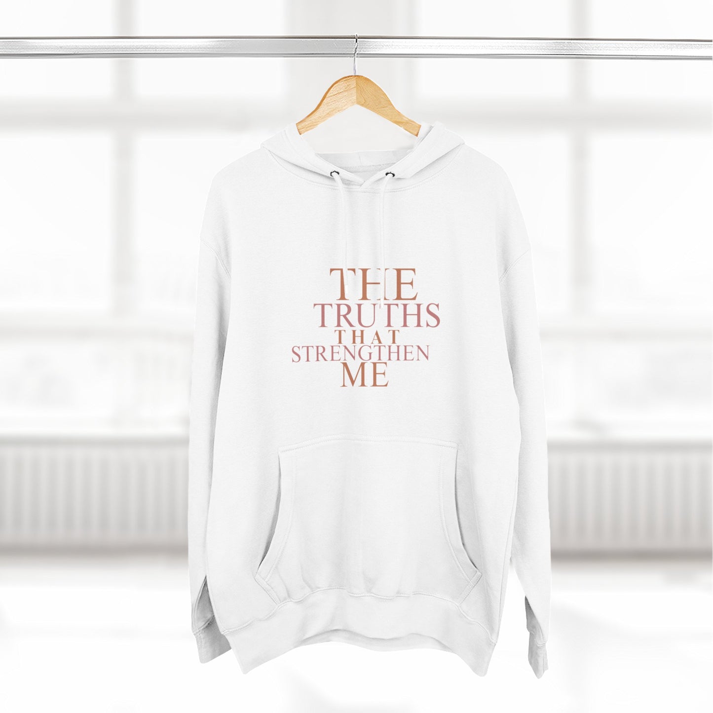 The Truth Three-Panel Fleece Hoodie