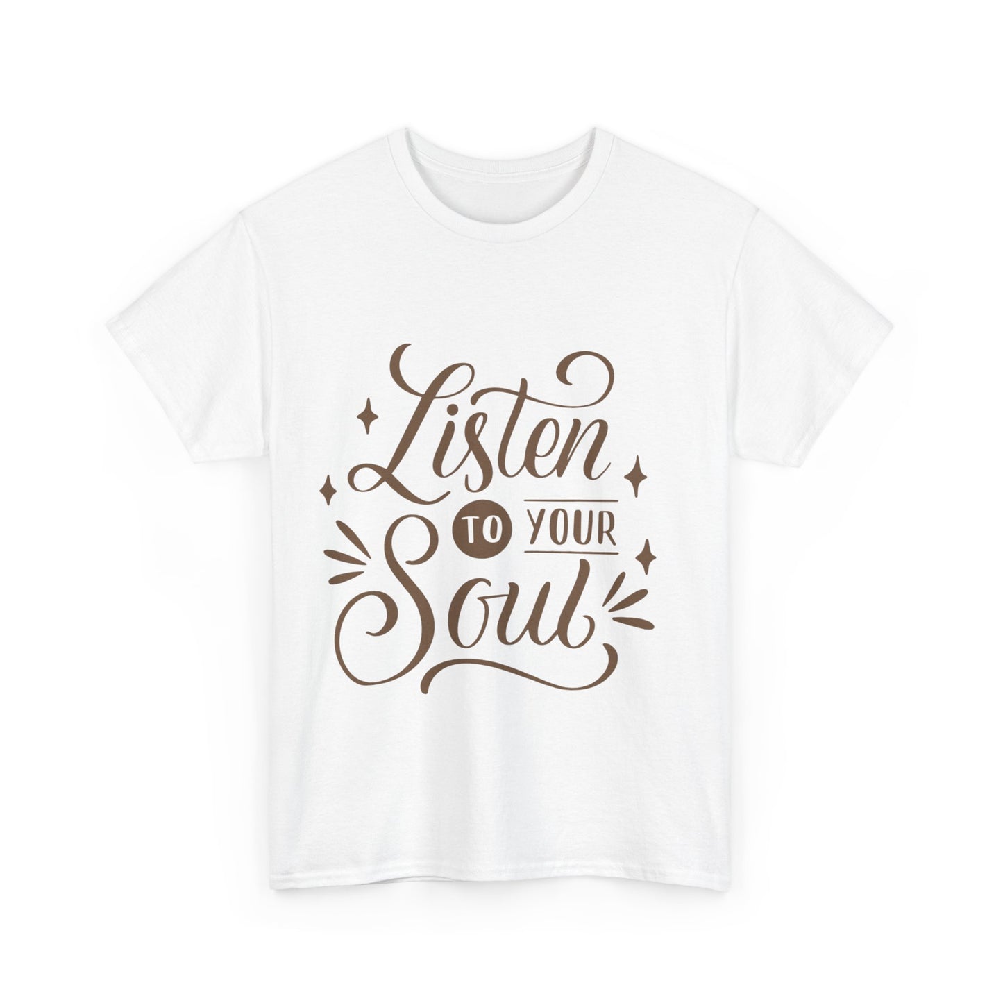 Listen To Your Soul Unisex Heavy Cotton Tee