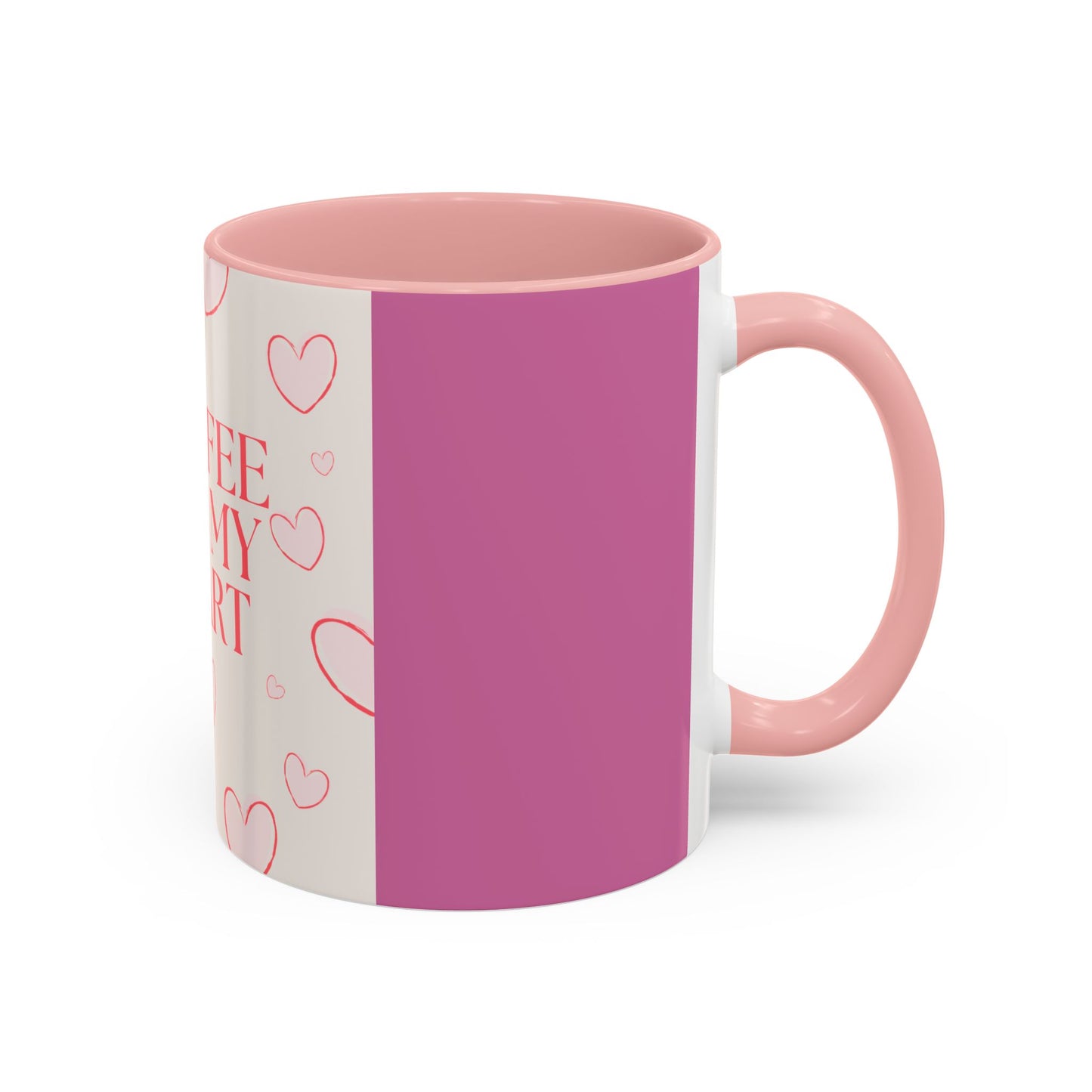 Coffee Mug Lady's Coffee Has My Heart 11oz