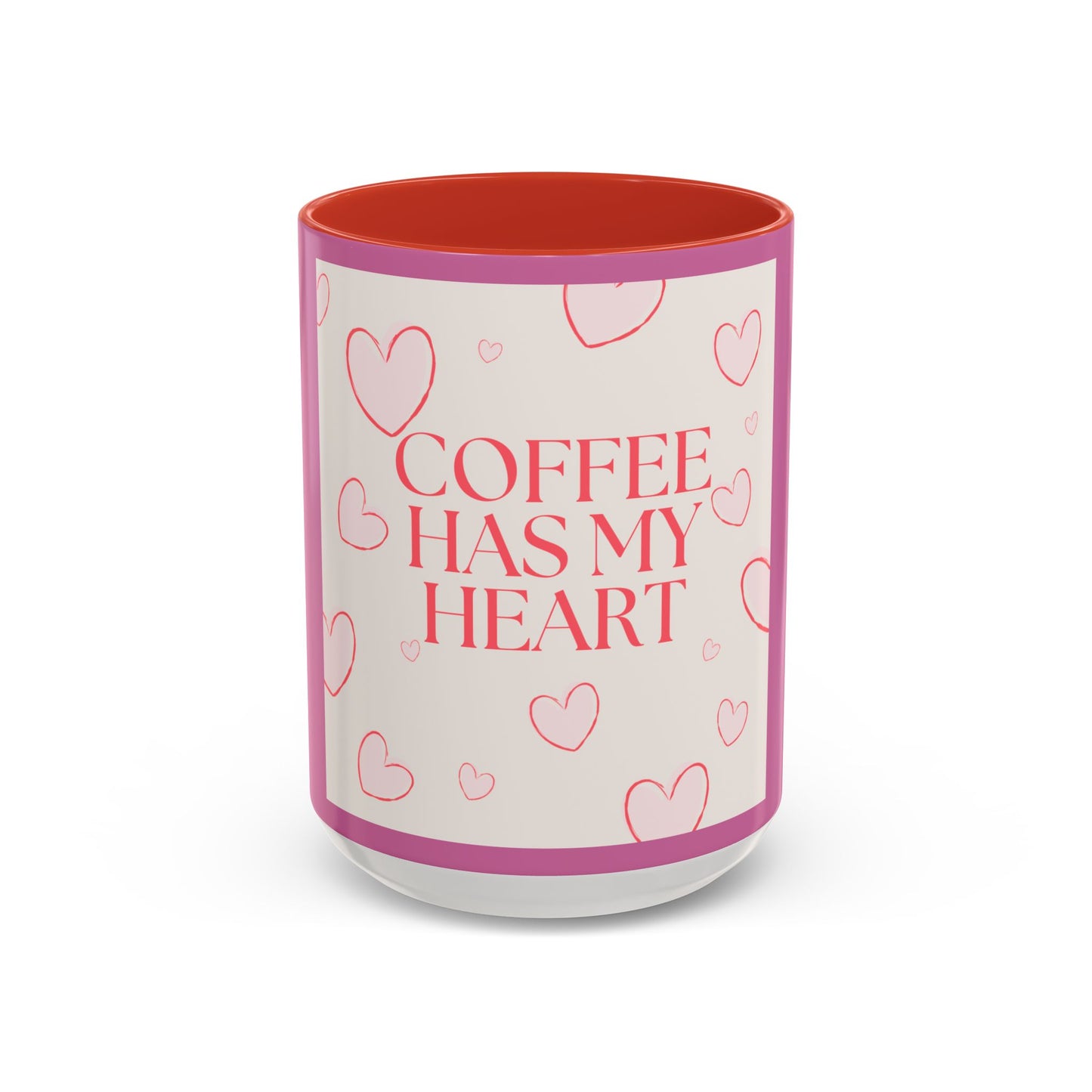 Coffee Mug Lady's Coffee Has My Heart 11oz