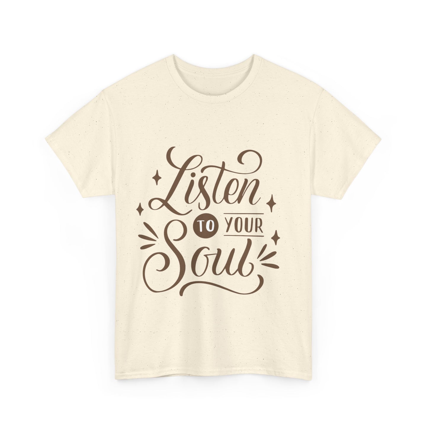 Listen To Your Soul Unisex Heavy Cotton Tee